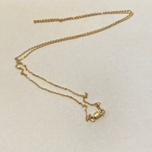 14k Yellow Gold Necklace Chain - 20 Inches